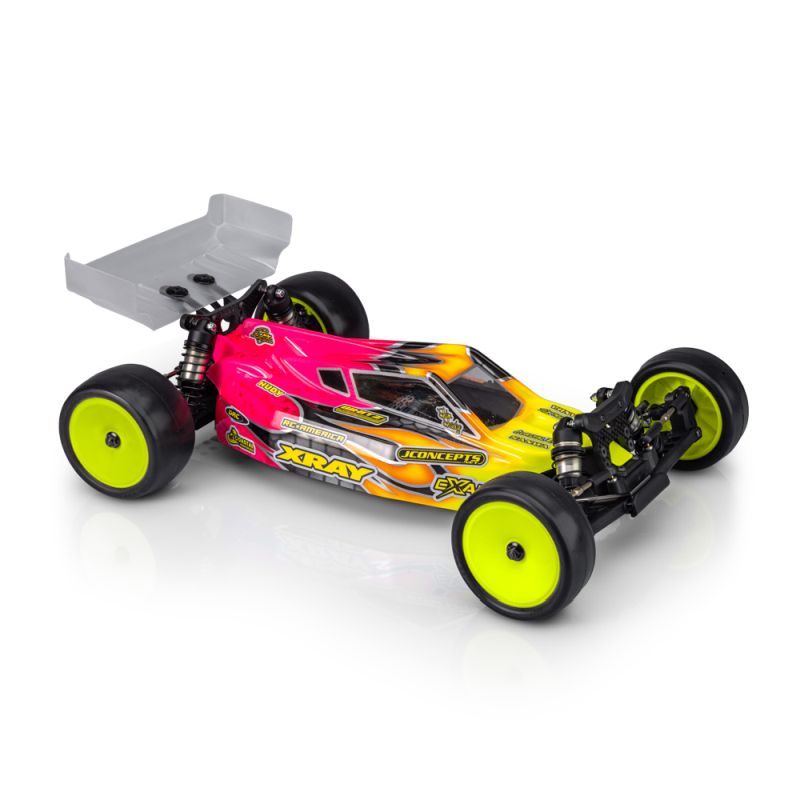 J Concepts P2 - XRAY XB2 2025 Body, w/ Carpet / Turf / Dirt Wing 0691
