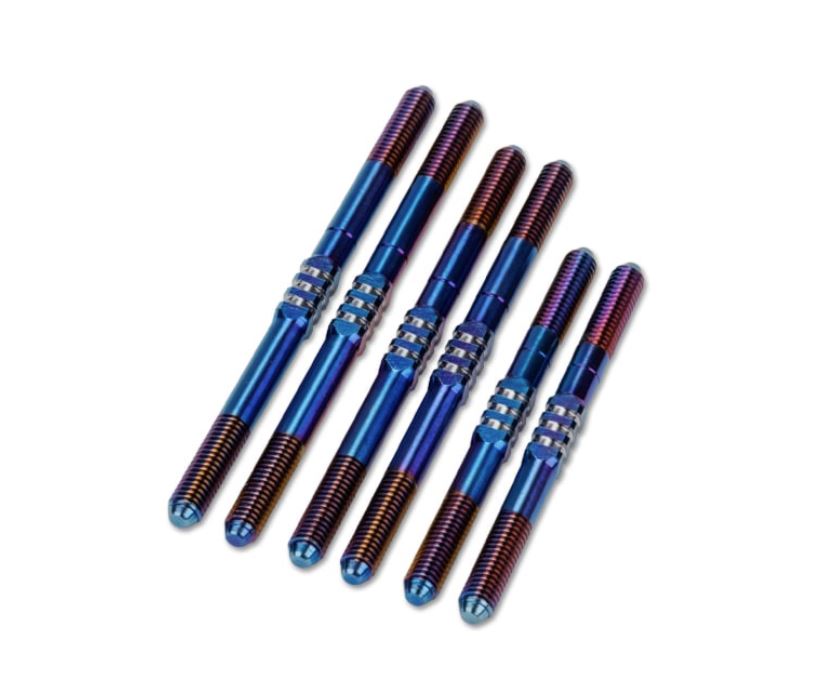 J Concepts Schumacher Cougar LD3 Fin Turnbuckle Kit, Burnt Blue 29691