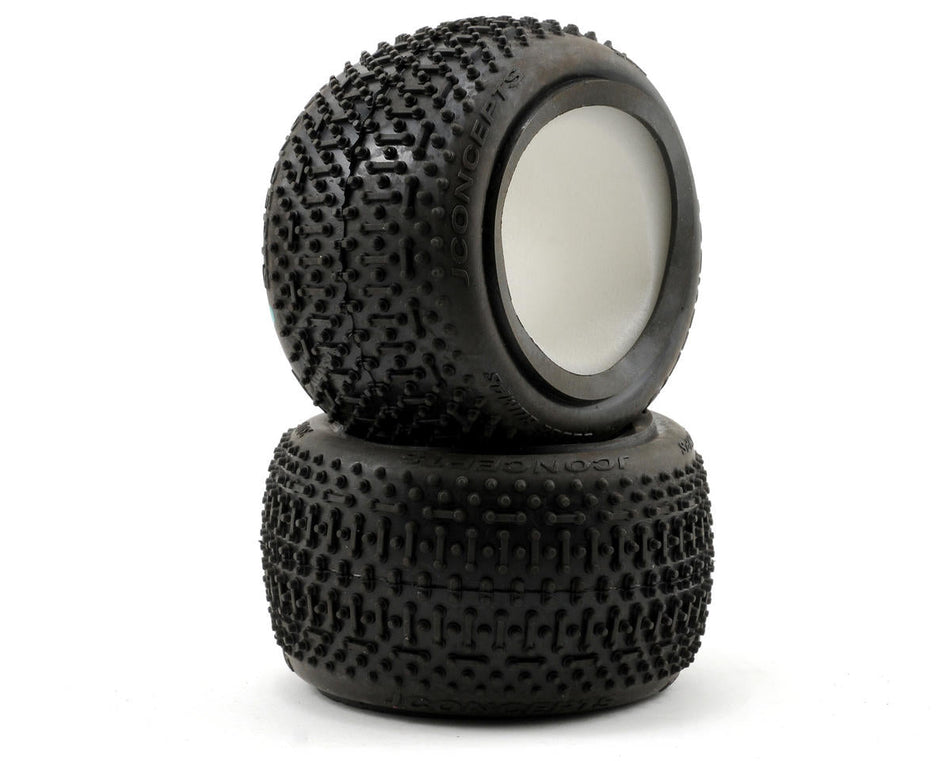 J Concepts Goose Bumps Tires Green 2.2 Rear Buggy
