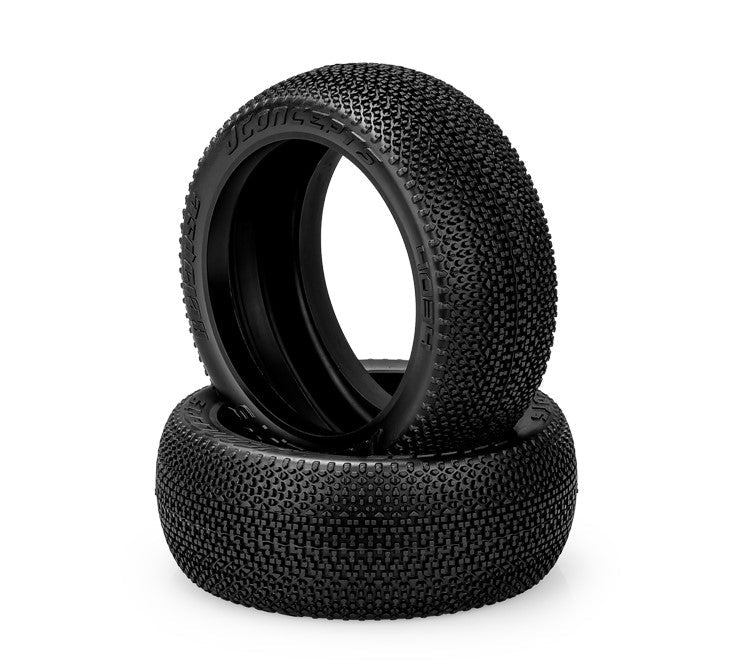 J Concepts Relapse Silver Compound Tire Fits 83mm 1/8th Buggy Wheel