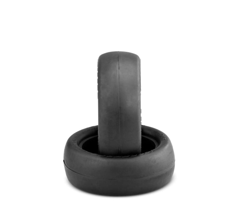 J Concepts Smoothie 2, 2wd Front, Thick Sidewall - Silver Compound 404706