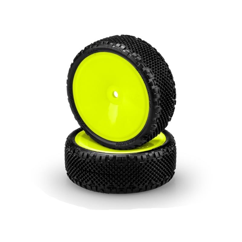 J Concepts Pin Swag LP (Wide) 2WD Front - Pre-Mounted on 3347Y Wheels, 4062201011