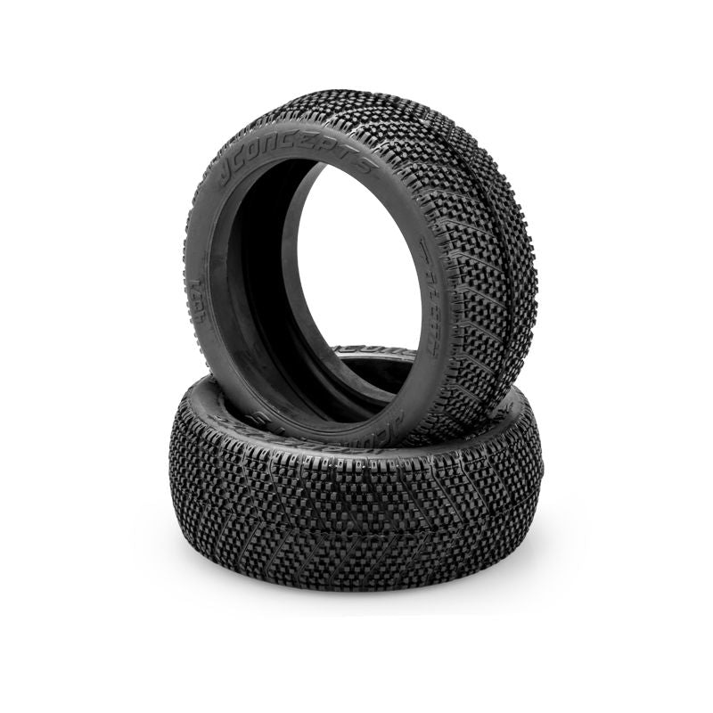 J Concepts Falcon - Aqua (A2) Compound, fits 83mm 1/8th Buggy Wheel 407103