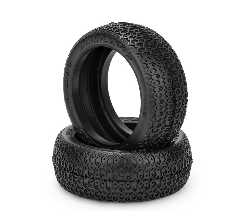 J Concepts Dirt Web 2 - Blue Compound, Fits 83mm 1/8th Buggy Wheel 410501