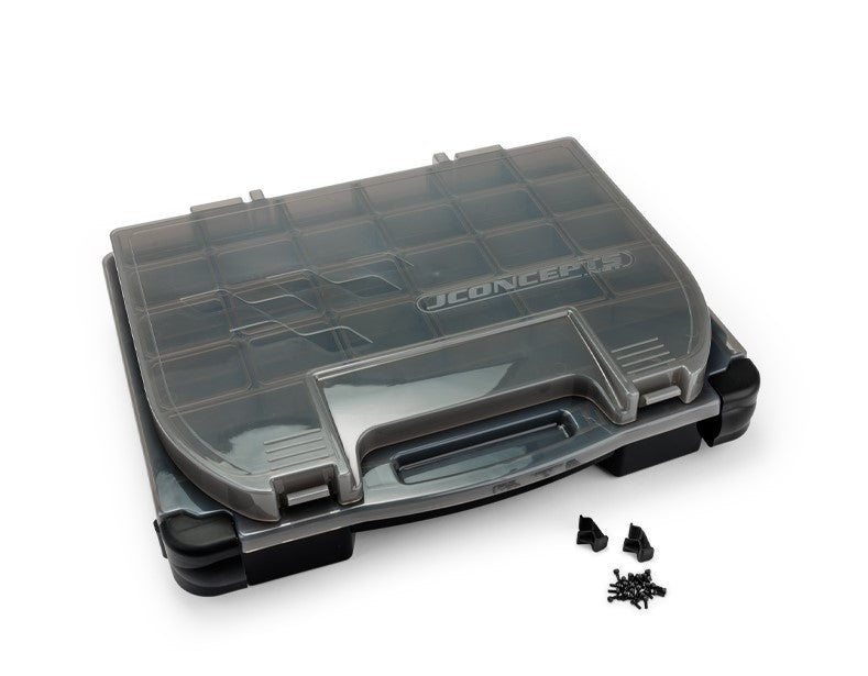 J Concepts Tool Box w/ Upper Storage, Black / Smoke Gray, 513028