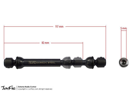 Junfac Hardened Universal Shaft for Axial SCX10 II Kit 90037 Default Title