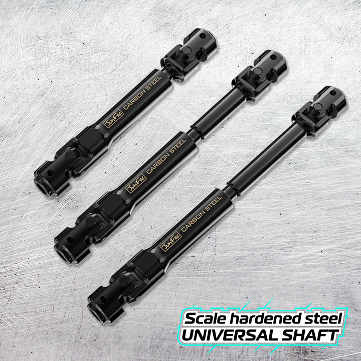 Junfac JunFac Scale hardened steel universal shaft for Axial SCX1 90046 Default Title
