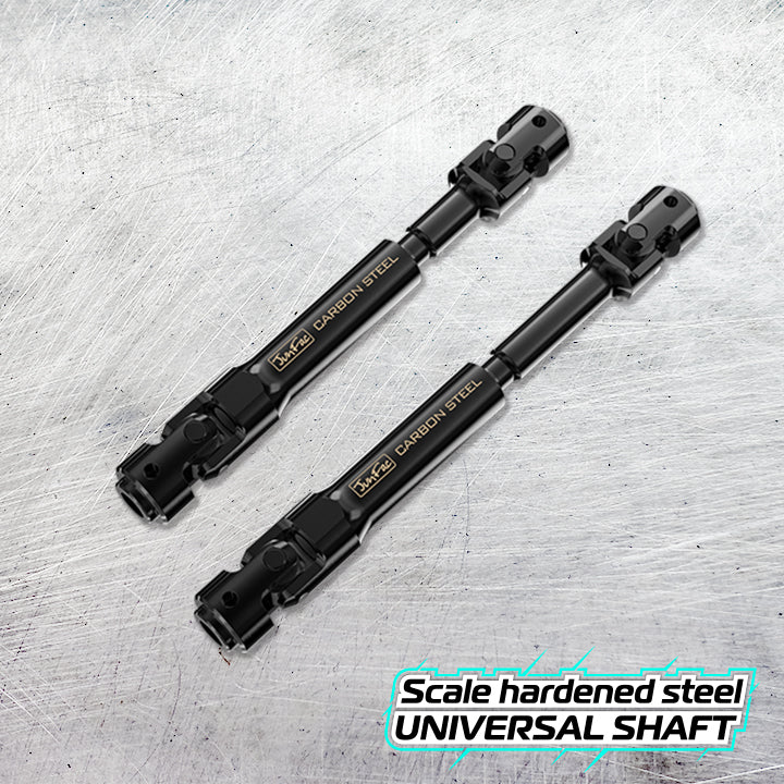 Junfac JunFac Scale hardened steel universal shaft for Traxxas TR 90048 Default Title