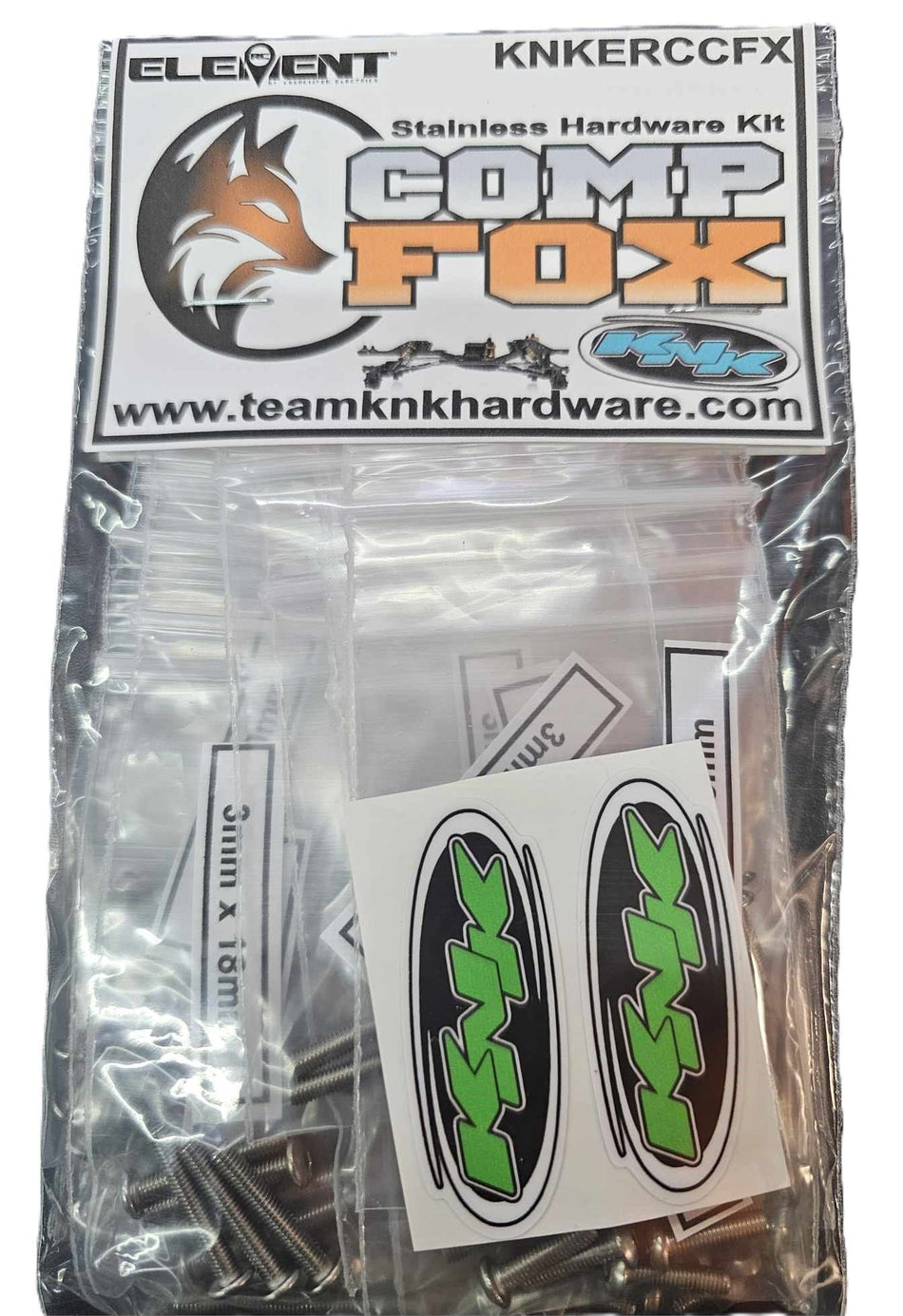 Team KNK Element Comp Fox Stainless Hardware Kit ERCCFX