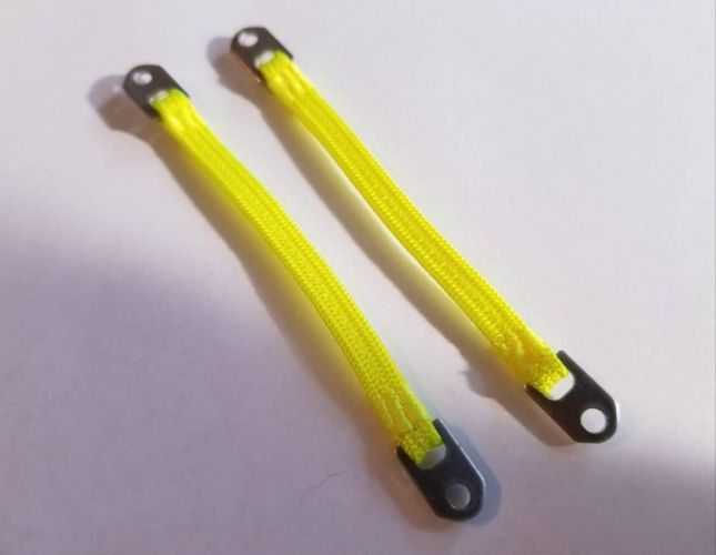 Team KNK Neon Yellow 110mm Limit Straps