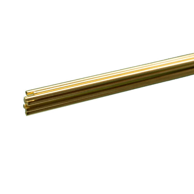 K & S Metals Round Brass Rod: 1/16" OD x 36" Long 1160