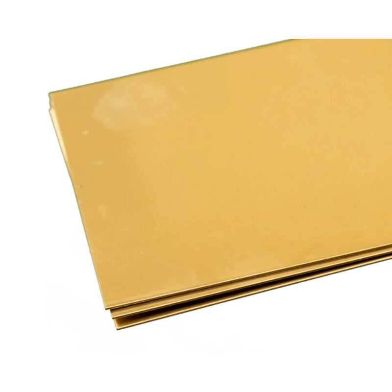 K & S Metals Brass Sheet: 0.032" Thick x 4" Wide x 10" Long 253