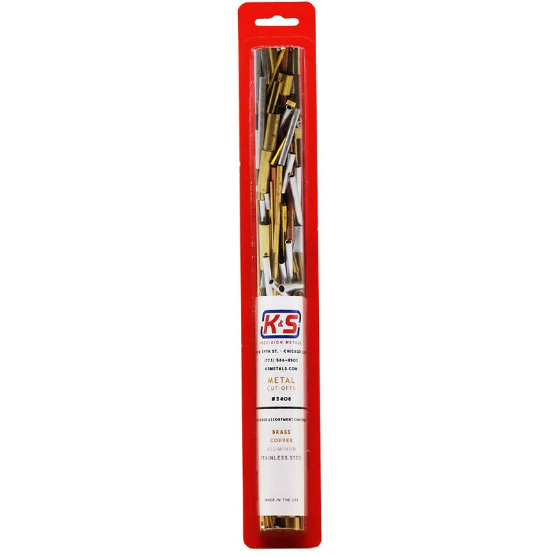 K & S Metals Bundle O' Metal (1 Bundle of Random Metal Pieces) 3408