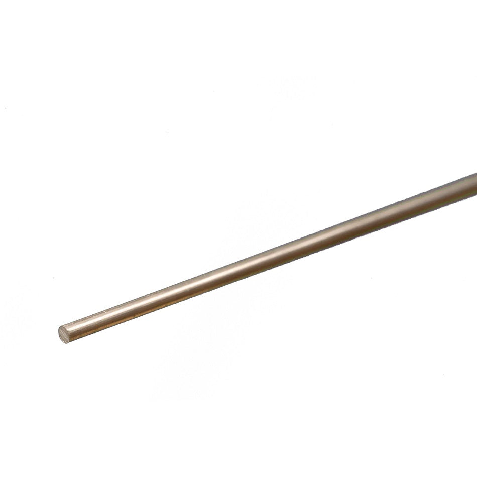 K & S Metals Round Aluminum Rod: 1/16" OD x 12" Long 83041