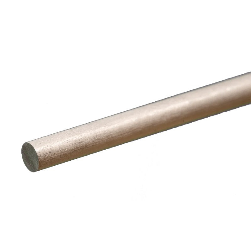 K & S Metals Round Aluminum Rod: 3/16" OD x 12" Long 83044