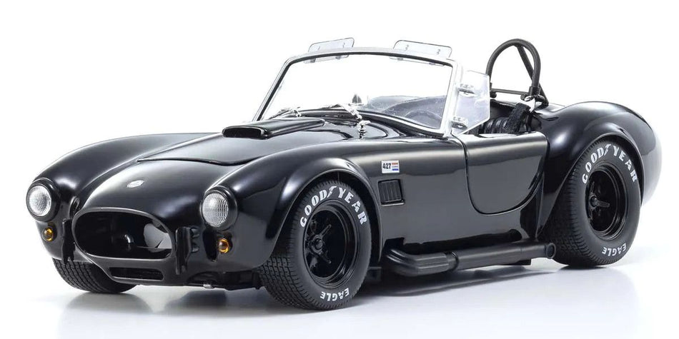 Kyosho 1/18 Scale Shelby Cobra 427 S/C Black Diecast Car 08047BK