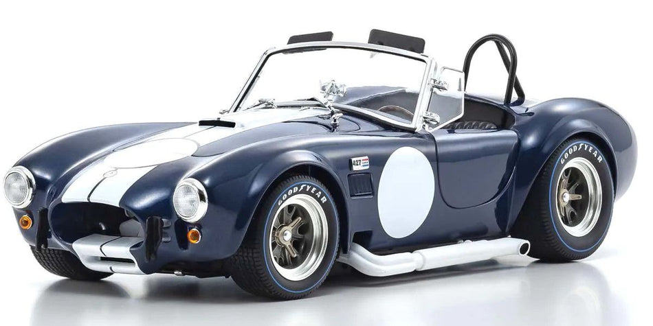 Kyosho 1/18 Scale Shelby Cobra 427 S/C Dark Blue Model Diecast Car 08048DBL