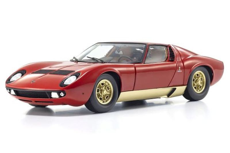 Kyosho 1/18 Scale Lamborghini Miura P 400 Die Cast (Red) 08314R