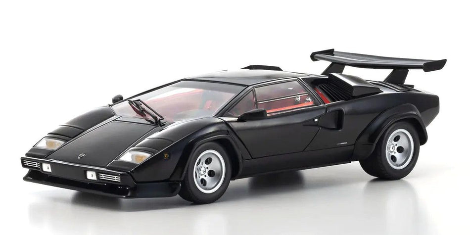 Kyosho 1/18 Scale Lamborghini Countach LP5000 Quattrovalvole Diecast Car 08320BK