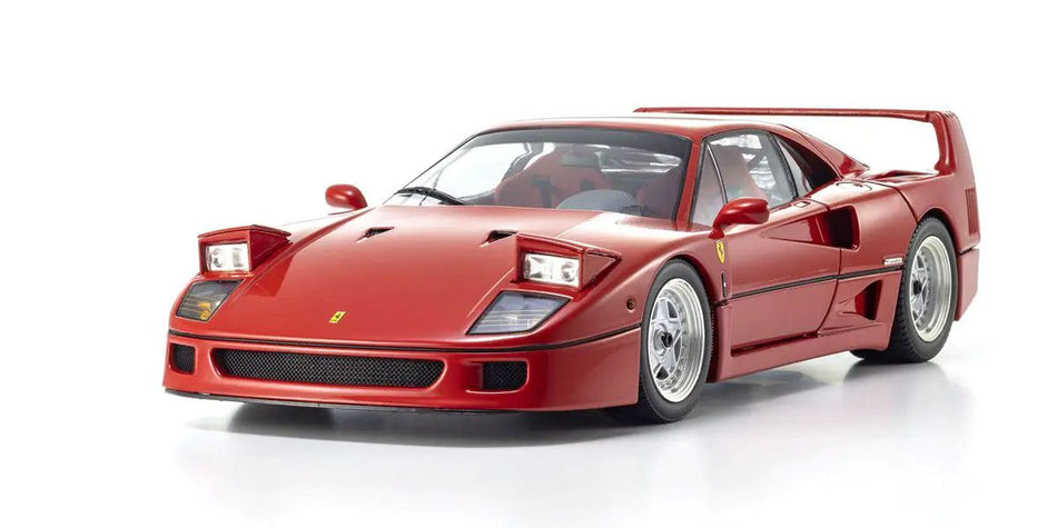 Kyosho 1/18 Scale Ferrari F40 Model Diecast Car (Red) 08416R2