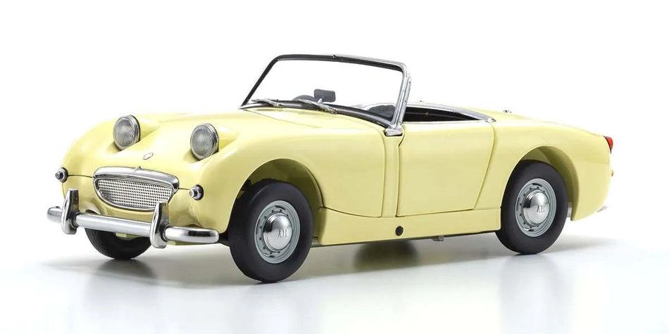 Kyosho 1/18 Scale Austin Healey Sprite Primrose/Yellow Model Diecast Car 08953PY