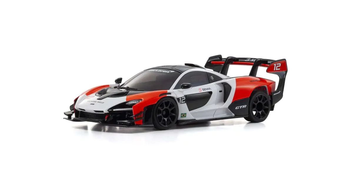 Kyosho MINI-Z RWD readyset McLaren Senna GTR White/Red Default Title