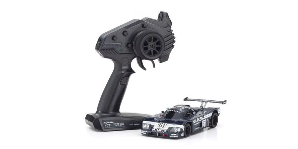 Kyosho Mini-Z RWD Sauber-Mercedes C 9 No. 61 LM 1987. MR-04 Readyset 32362KR