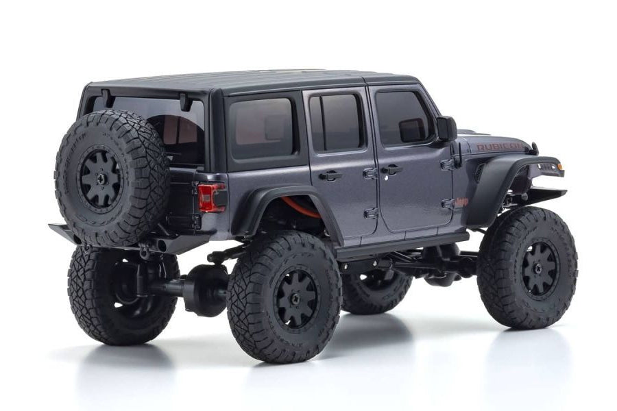 Kyosho Mini-Z 4x4 Jeep Wrangler Unlimited Rubicon Granite Crystal Metallic Readyset Default Title