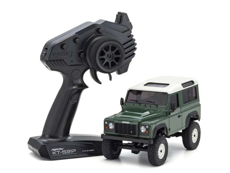 Kyosho Mini-Z 4x4 Series MX-01 ReadySet Landy Rover Defender 32529GR