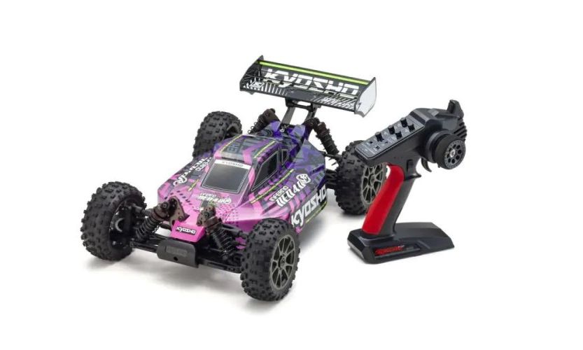 Kyosho 1/8 Inferno NEO 4.0VE T1 Purple w/KT-231P+ 4WD Readyset Racing Buggy