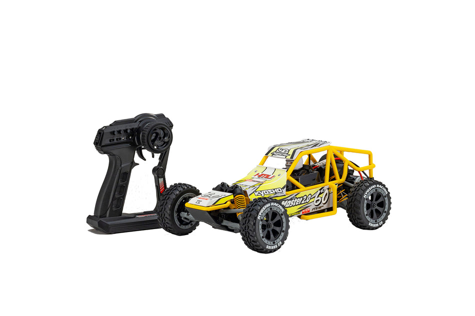 Kyosho Sand Master 2.0 1/10 2WD Buggy Ready-Set Color Type 2, Yellow 34405T2