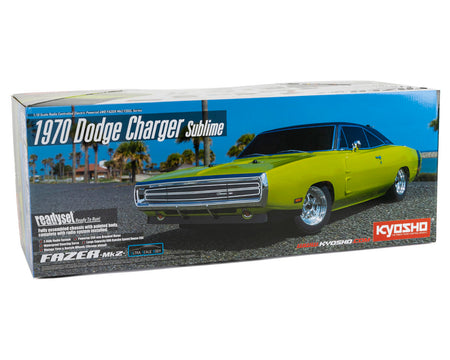 Kyosho EP 4WD Fazer Mk2 FZ02L 1970 Dodge Charger 1/10 Touring Car ReadySet (Green) Syncro KT-231P Default Title