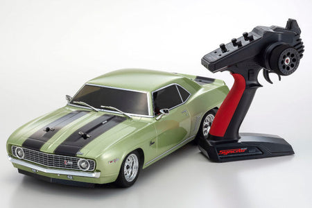 Kyosho 1/10 Fazer Mk2 Readyset with 1969 Chevy Camaro Z28 Body (Frost Green) Default Title