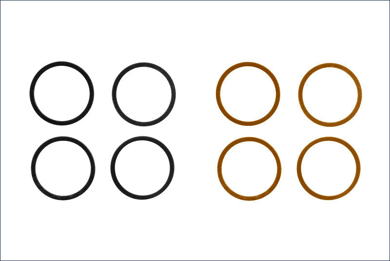 Kyosho 10 X 12mm Shim Set (0.1/0.2) (4) 96647