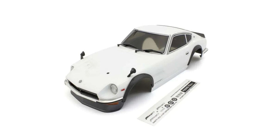 Kyosho 1971 Datsun 240Z Tuned Version White Decoration Body Set FAB611WH