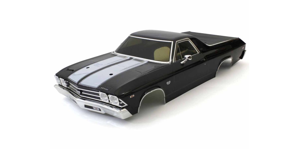 Kyosho Chevy El Camino SS 396, Decoration Body Set FAB705BK Default Title