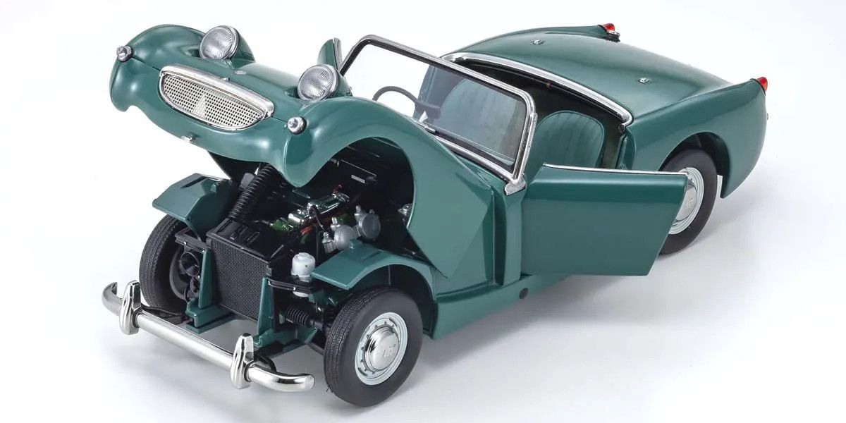 Kyosho 1/18 Scale Austin Healey Sprite Leaf Green Default Title