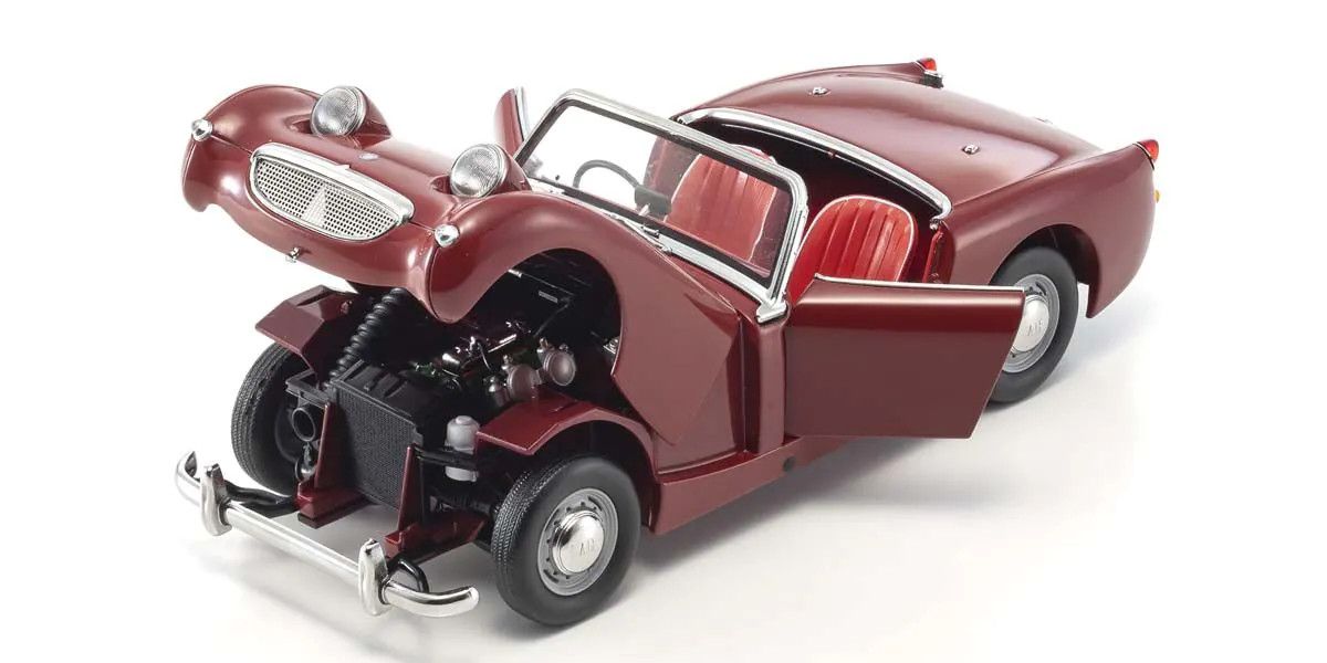 Kyosho 1/18 Scale Austin Healey Sprite Cherry Red Default Title