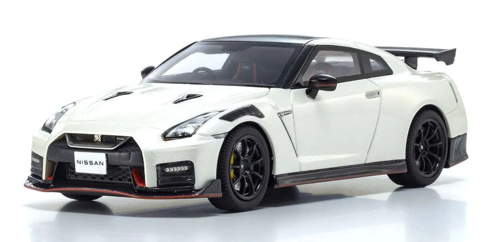 Kyosho 1/43 Scale Nissan GT-R NISMO 2022 (White) KSR43108W