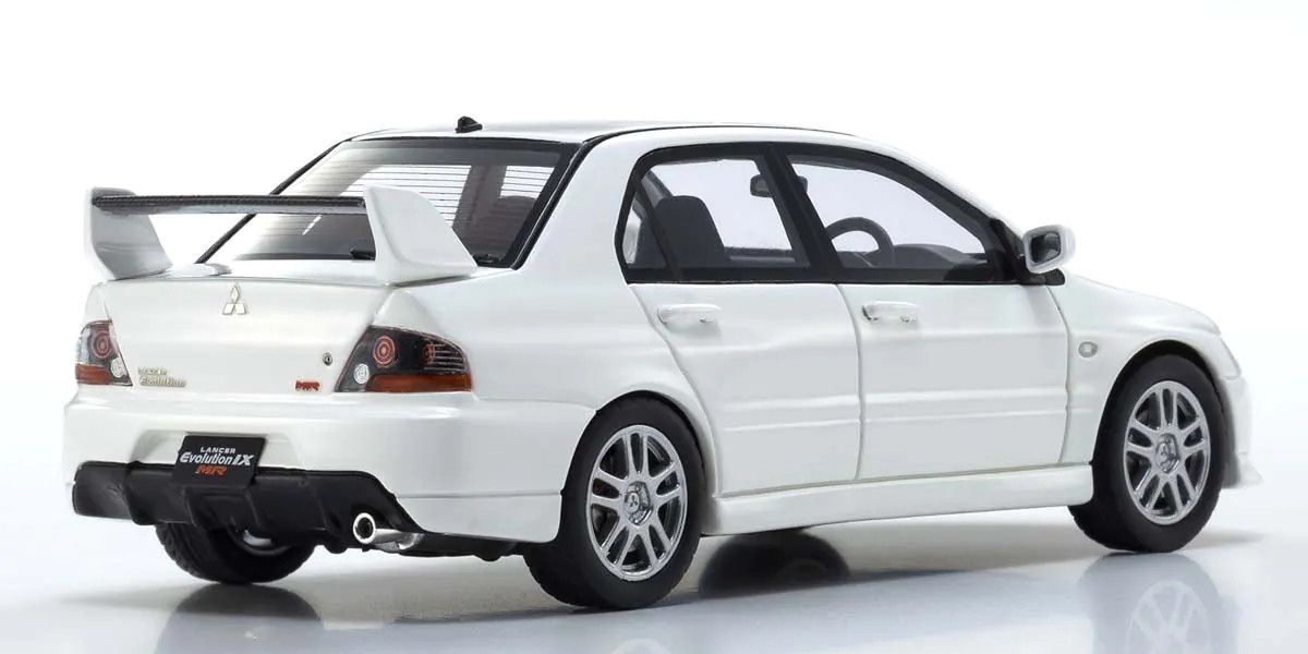 Kyosho 1/43 Scale Mitsubishi Lancer Evolution IX MR White Default Title