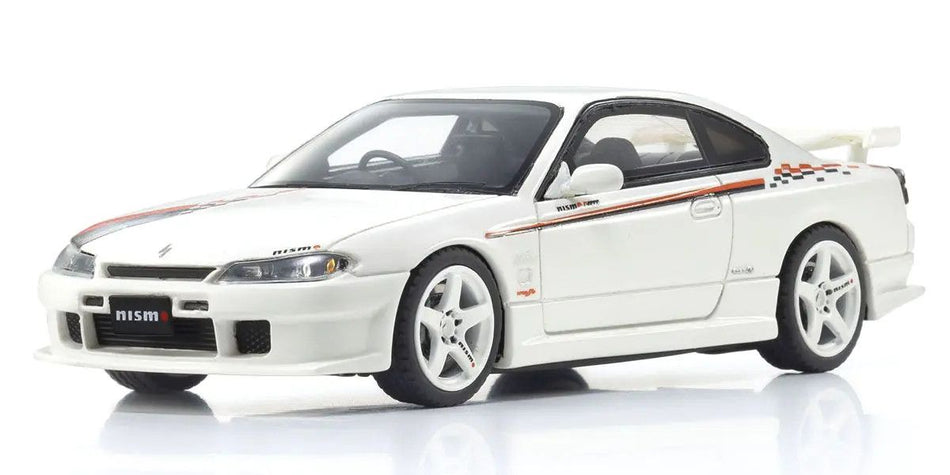 Kyosho 1/43 Nissan Silvia Nismo (White) Diecast Car KSR43125W