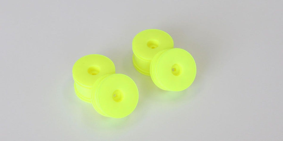 Kyosho Wheel Set (Fluorescent Yellow/ INFERNO MP9) MBH002KY