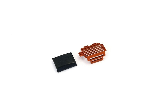 Kyosho Aluminum Motor Cover for Mini-Z AWD Orange Default Title