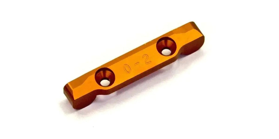 Kyosho Aluminum Rear Suspension Holder (DSW/Caster 0/Toe 2) MDW102B-02