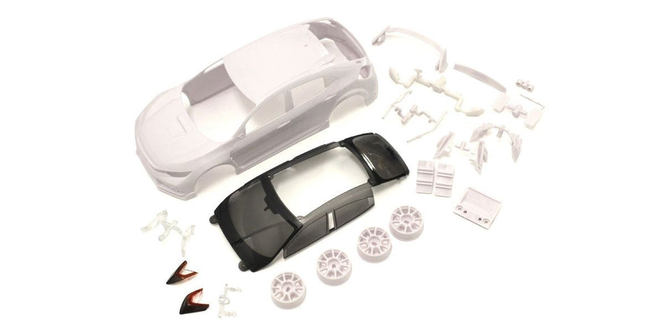 Kyosho Honda Civic TypeR White Body Set (w/Wheel) MZN194