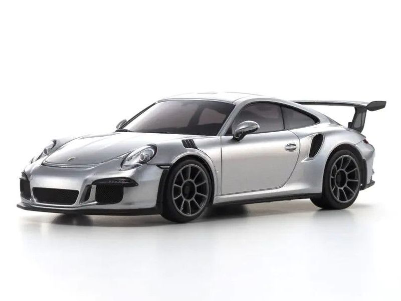 Kyosho ASC Porsche 911 GT3 RS GT, Silver Metallic Body MZP159S
