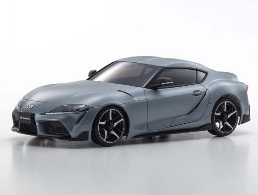 Kyosho ASC MA-020 Toyota GR Supra Matte Storm Gray Metallic Mini-Z Autoscale Body MZP450GM Default Title