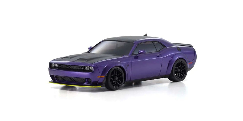 Kyosho ASC Dodge Challenger SRT Hellcat Redye Plum Crazy Body MZP451PU