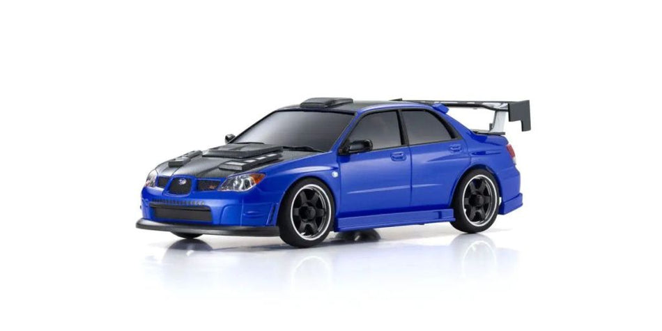 Kyosho ASC Subaru Impreza WRX Body with GT Wing, Blue MZP483BL
