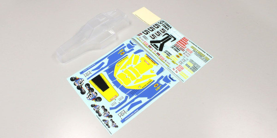 Kyosho Non-Decoration Body (Optima)  OTB245